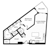 Aura on Lamar A18 Floor Plan